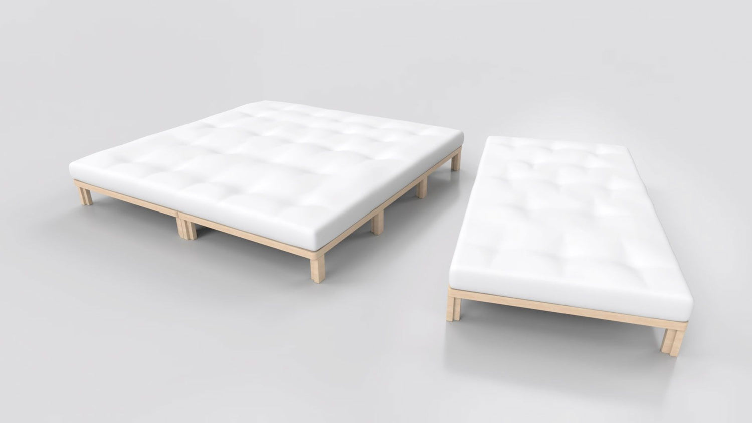 Bett Proof mit Futon