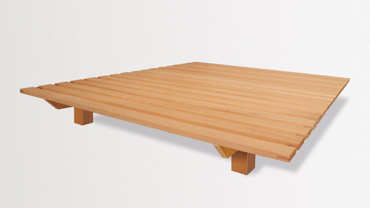 Bett Style; Ausführung: Buche komplett