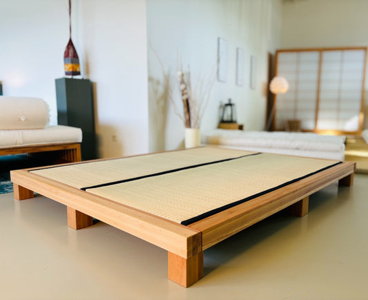 Futonbett Yoru mit Tatami ( Tatami nicht in Lieferumfang enthalten )